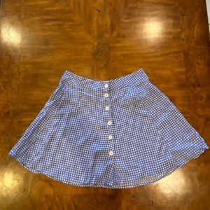 New! Never worn! Button down skater skirt